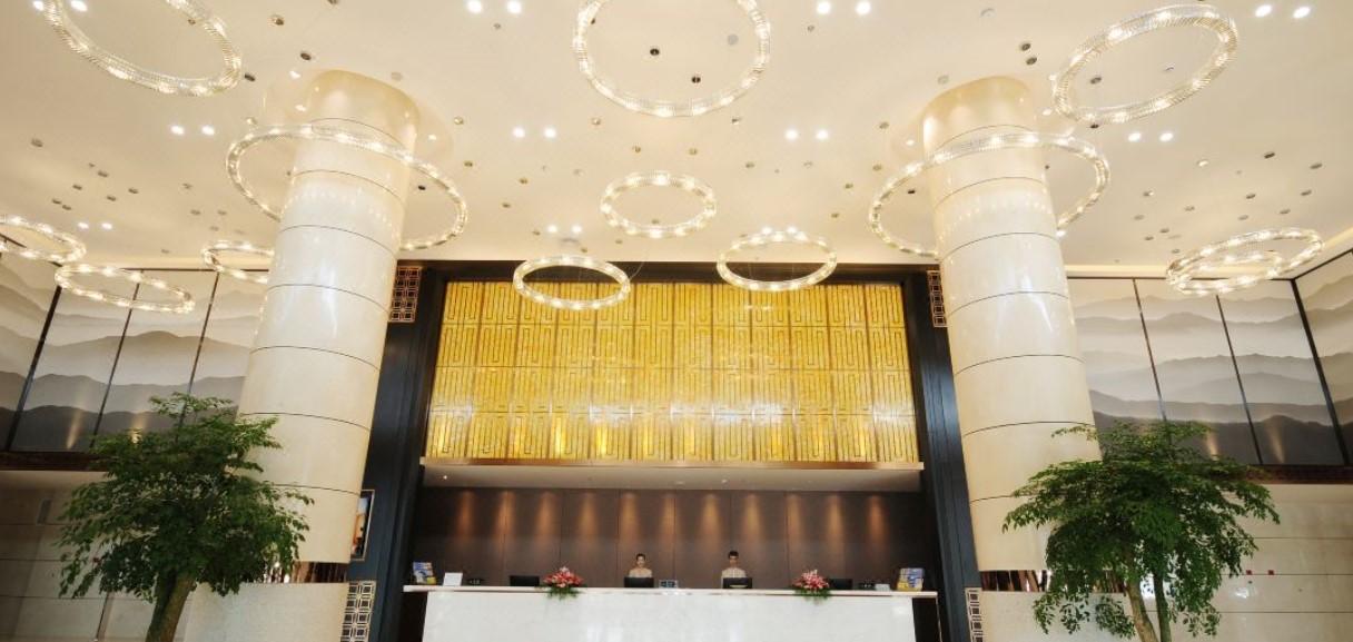 Airport Jianguo Hotel Chengdú Exterior foto
