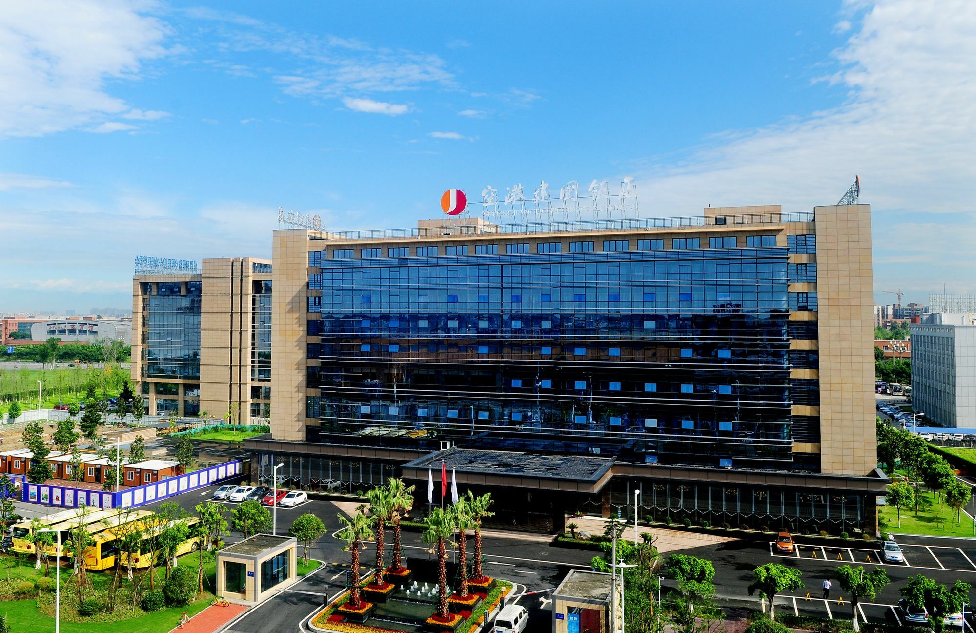 Airport Jianguo Hotel Chengdú Exterior foto